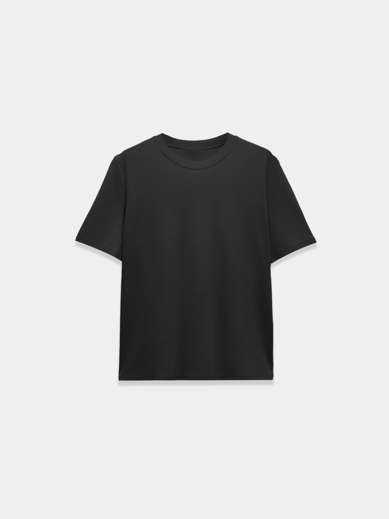 売れ筋商品|||フューゴ Tシャツ レディース トップス THE PLAIN TEE - Basic T-shirt - black Black basic essential t-shirt – Frauche